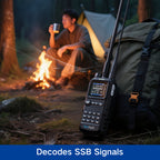 SENHAIX SHX-8650 UV Dual Band Emergency Walkie Talkie