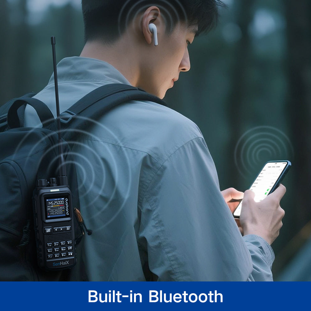 SENHAIX SHX-8650 UV Dual Band Emergency Walkie Talkie