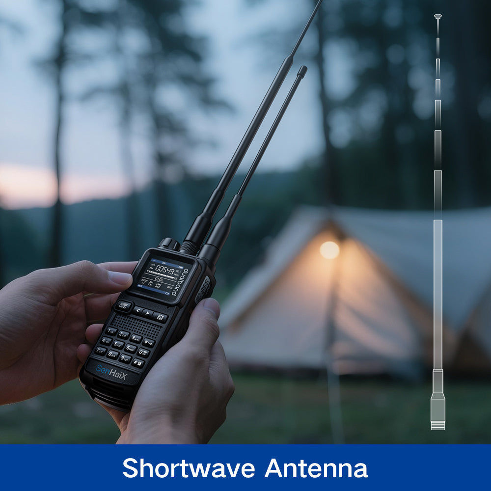 SENHAIX SHX-8650 UV Dual Band Emergency Walkie Talkie